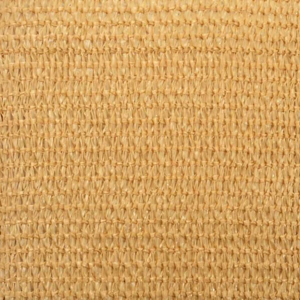 Solsegel 160 g/m² triangulär sand 4,5x4,5x4,5 m HDPE