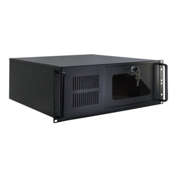 Inter-Tech IPC 4U-4088-S - kan monteras i rack - 4U - ATX Svart