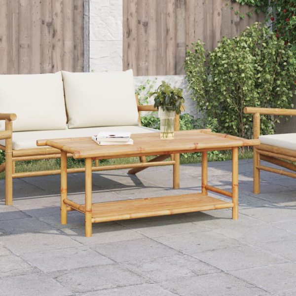 Soffbord 110x55x45 cm bambu