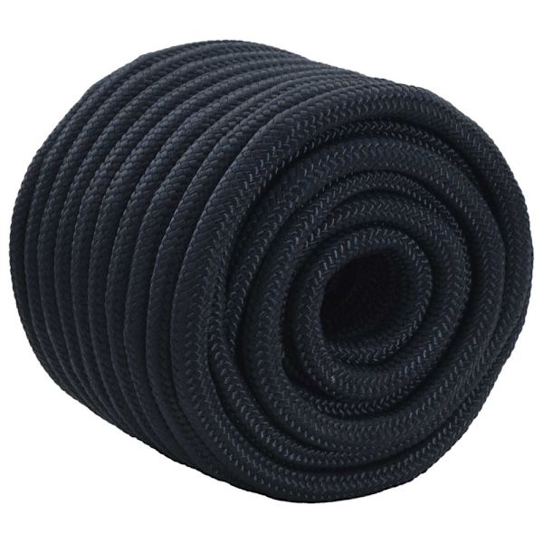 Båtsnöre Kungsblå 25 m Polyester