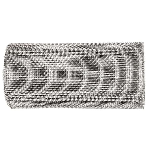 Nätduk 20 x 1000 cm 8 Mesh Rostfritt stål 201 Silver