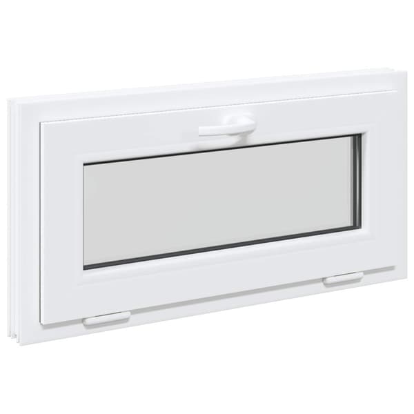 Tilt källarfönster RISOR 85 x 40 cm PVC och klart glas