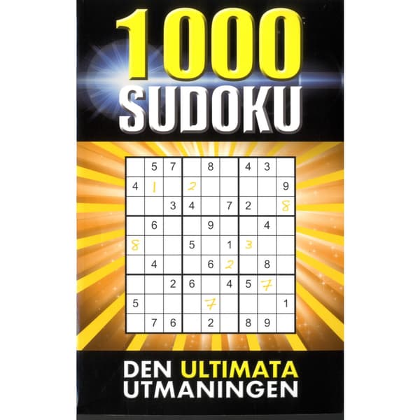 1000 Sudoku (häftad)
