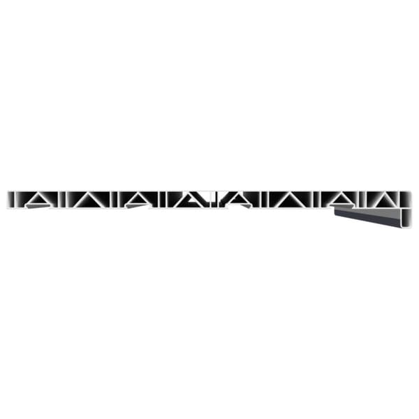 Fönsterbräda Anthracit med träådring 60 x 40 x 4,5 cm PVC