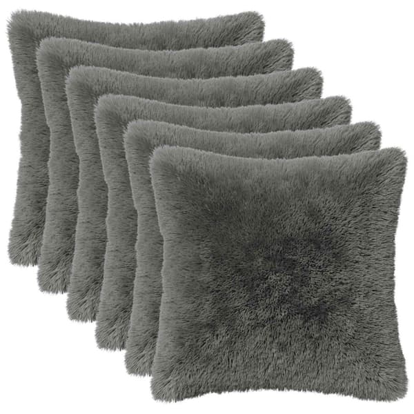 Kudde med kudde HEERLEN 6 st Ljusgrön PV Fleece