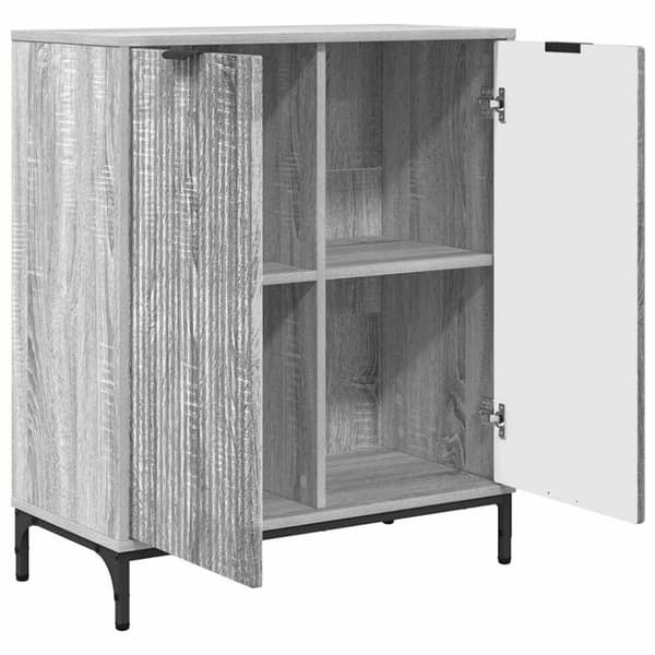 Sideboard Grå Sonoma 69,5 x 33 x 82 cm Konstruerat trä