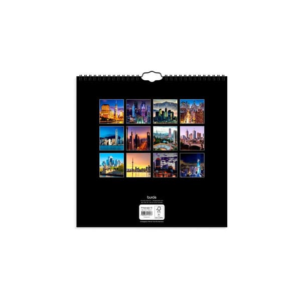 Väggkalender Skylines 2027