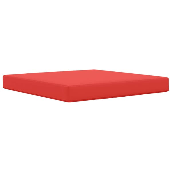 Utomhus Soffa Kudde Röd 80 x 80 x 8 cm Polyester