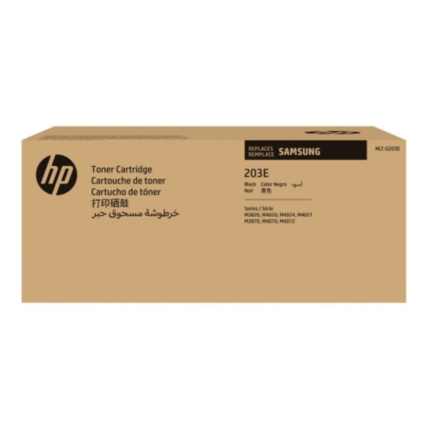 HP MLT-D203E - Extra lång livslängd - svart - original - tonerkassett (SU885A)