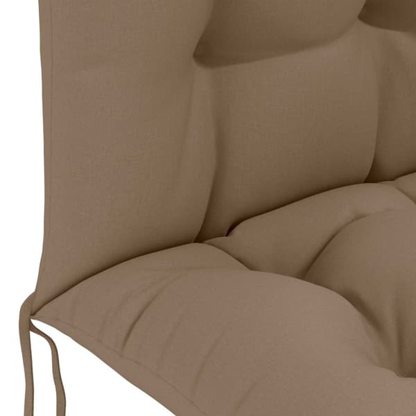 Solsängkudde PUTTEN 100% Polyester Taupe 48 x 112 x 10 cm