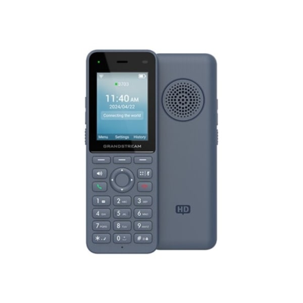 Grandstream WP826 - trådlös VoIP-telefon - med Bluetooth interface - 4-riktad samtalsförmåg