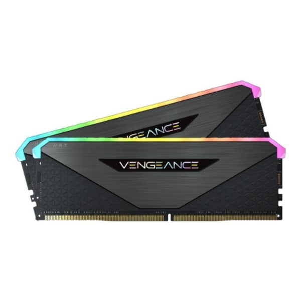 CORSAIR Vengeance RGB RT - DDR4 - sats - 16 GB: 2 x 8 GB - DIMM 288-pin - 3600 MHz / PC4-28800 - ej buffrad