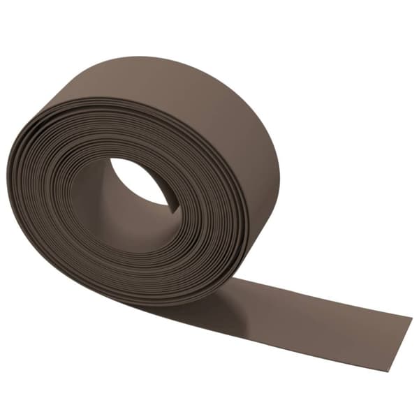 Rabattkant brun 3 st 10 m 20 cm polyeten