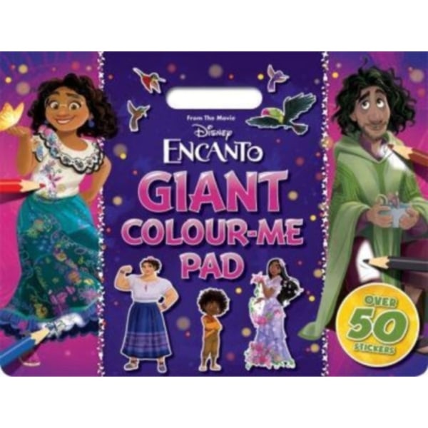Disney Encanto: Giant Colour-Me Pad (häftad, eng)