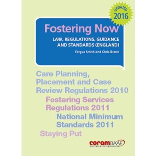 Fostering Now (häftad, eng)