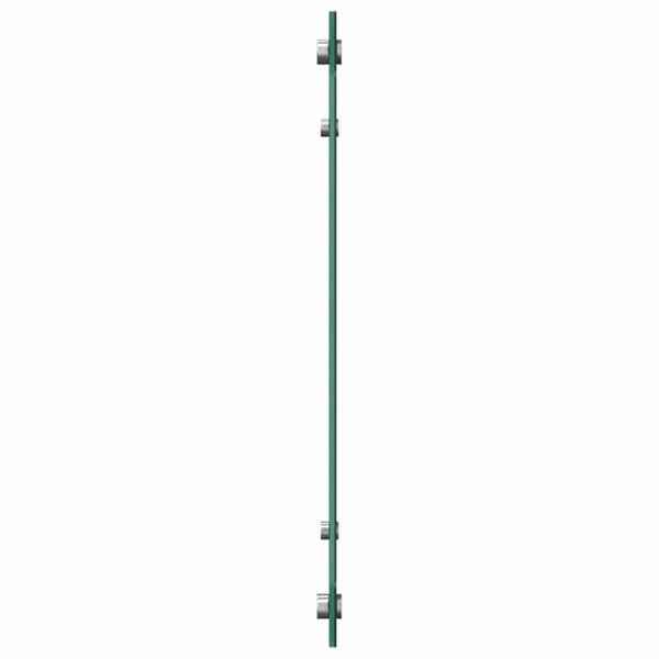 Köksskydd 2 pcs Mörkgrå 80 x 50 cm härdat glas