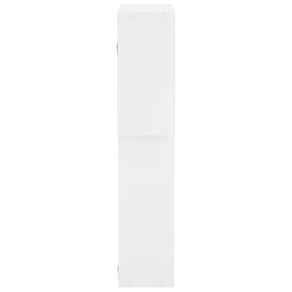 Vägghylla Vit 98 x 17 x 91 cm Konstruerat trä