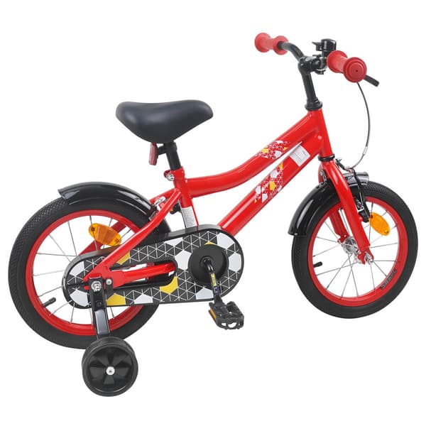 Barncykel 12 Tum för 2-4 åringar Röd