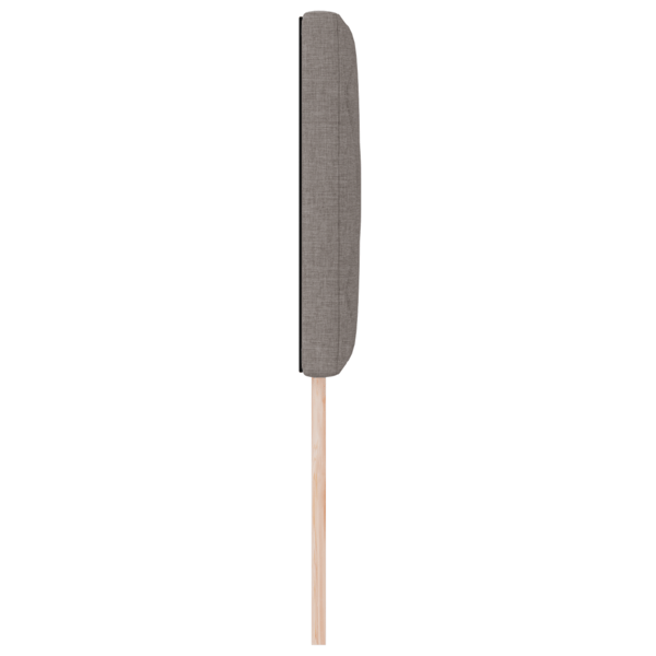 LED huvuddyna Taupe 80 cm tyg