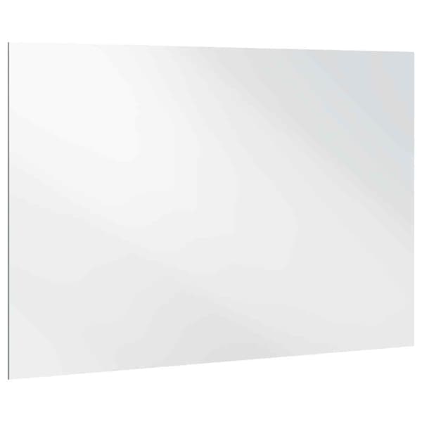 Väggspegel Rektangulär 60 x 40 cm härdat glas