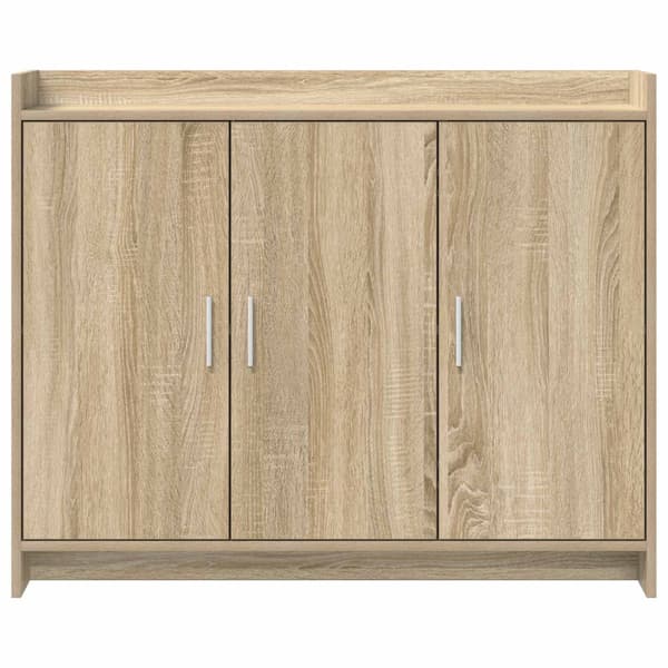 Sideboard Sonoma-ek 98,5 x 33 x 80 cm Konstruerat trä