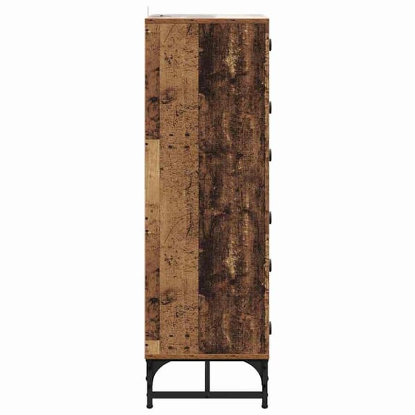 Sideboard Gammalt trä 35 x 37 x 117 cm
