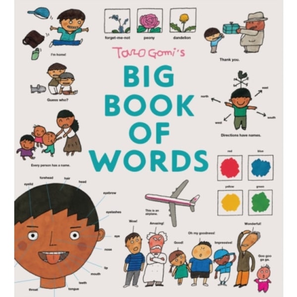 Taro Gomi's Big Book of Words (inbunden, eng)