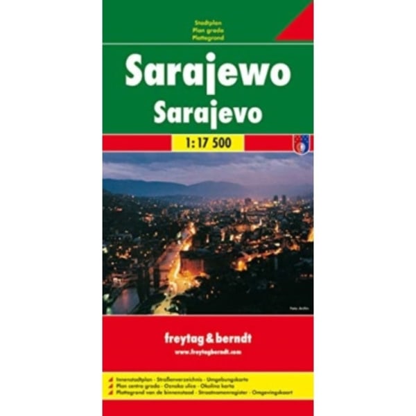 Sarajevo Map 1:17.500