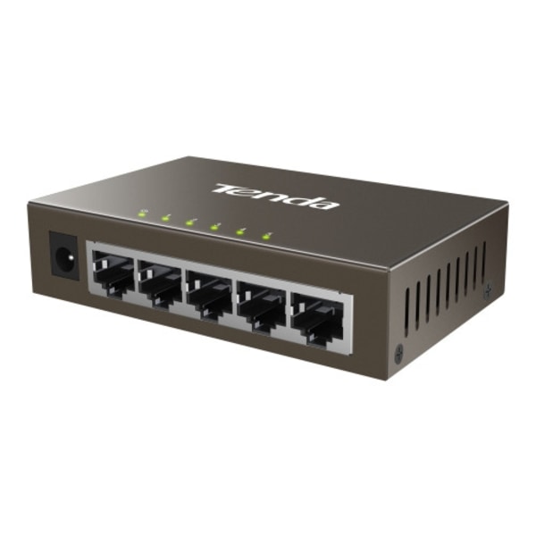 Tenda TEG1005D - switch - 5 portar - ohanterad Grå