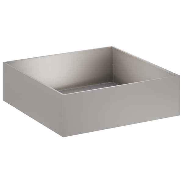 Trädgårdsplanterare Rostig 100 x 100 x 30 cm