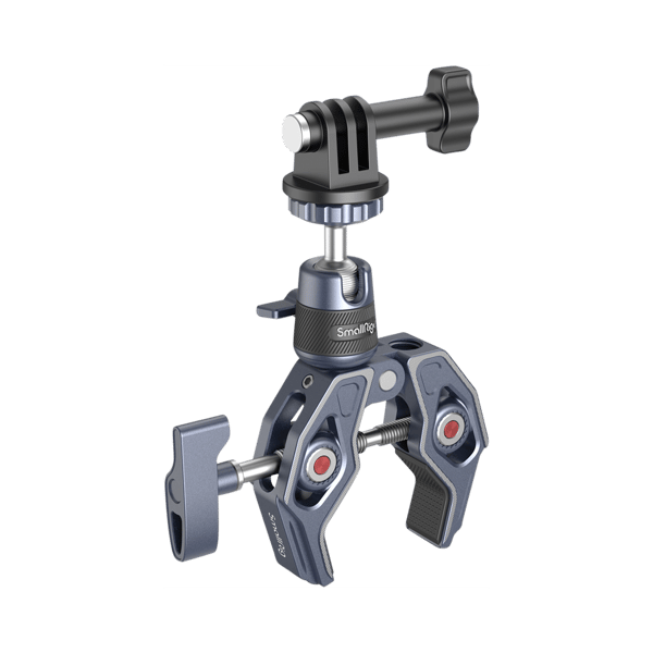 SmallRig 4102 Super Clamp with 360 Ballhead Mount for Action Cameras