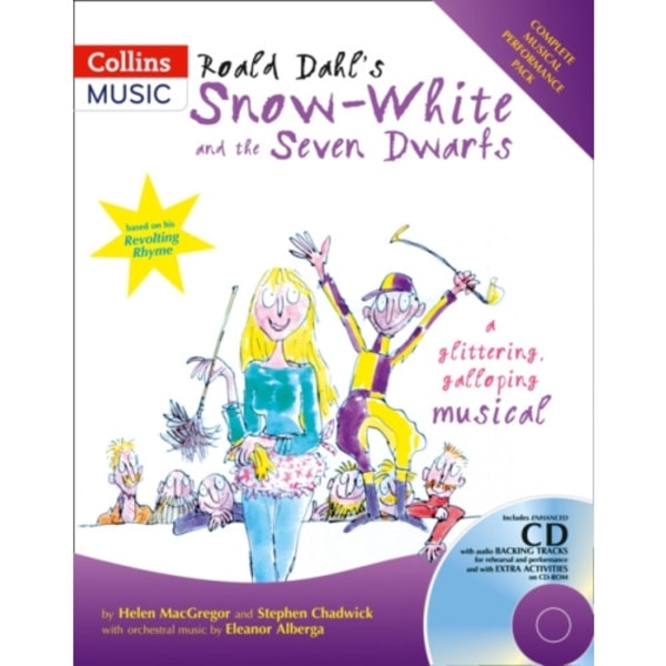 Roald Dahl's Snow-White and the Seven Dwarfs (Book + Download) (häftad, eng)