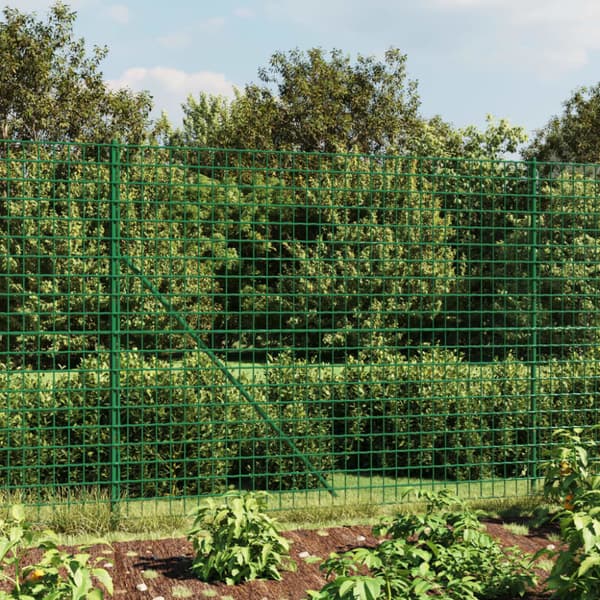 Stängsel med stolpsko grön 2,2x25 m