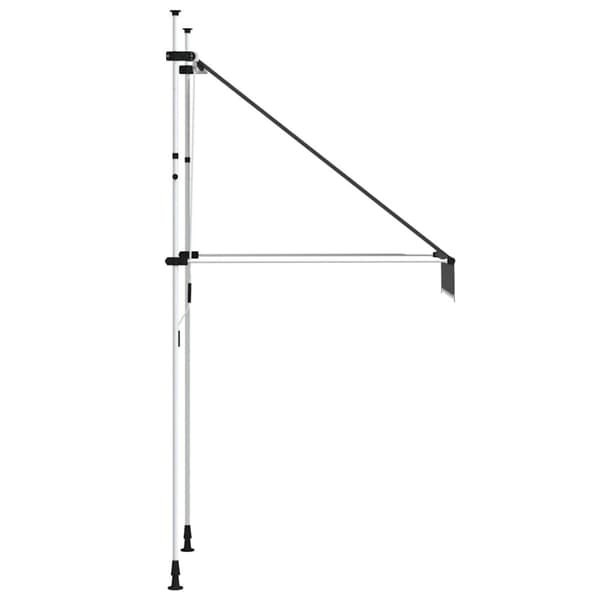 Markis manuellt infällbar 100 cm antracit