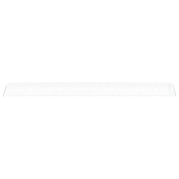 Växthus med stålram vit 72 m² 24x3x2 m