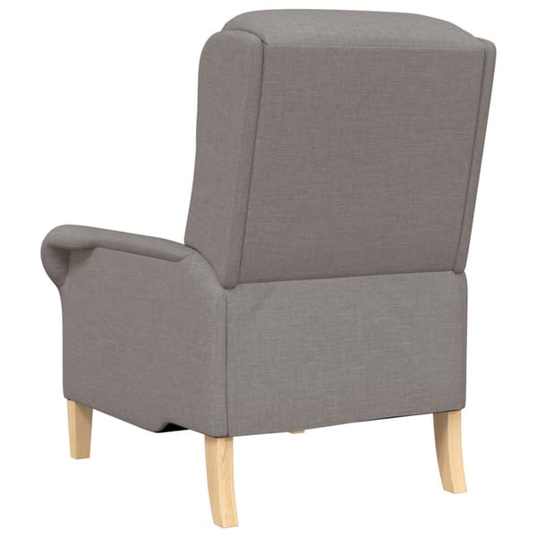 fåtölj Taupe tyg