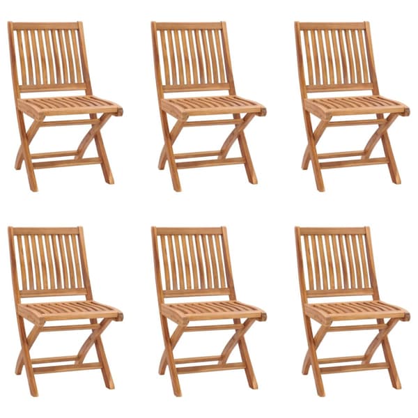 Matgrupp för trädgården 7 delar massiv teak