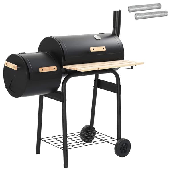 Utomhusgrill 103 x 60 x 113 cm Stål Svart