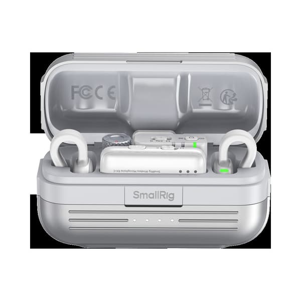 SmallRig 5716 S70 Wireless Microphone with Multi-Device Compatibility (White)