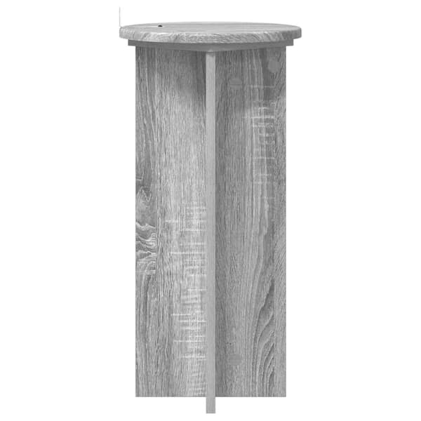 Växtställ 2 pcs Grå sonoma-ek 29,5 x 29,5 x 60 cm