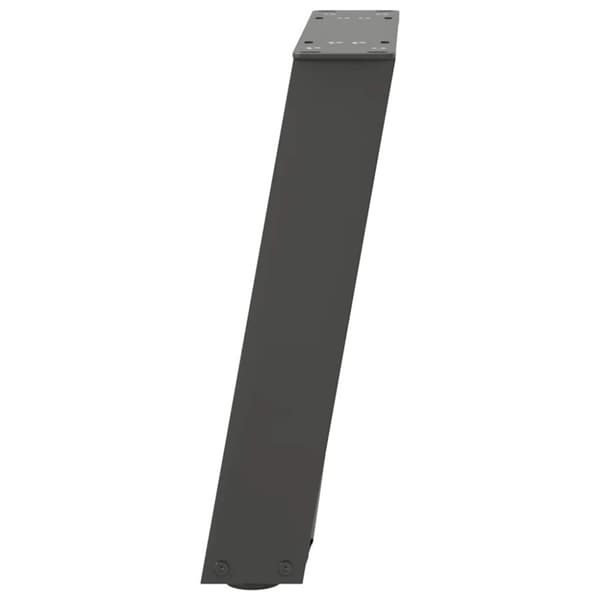 Soffbordsben U-formade 2 st antracit 28x(42-43) cm stål