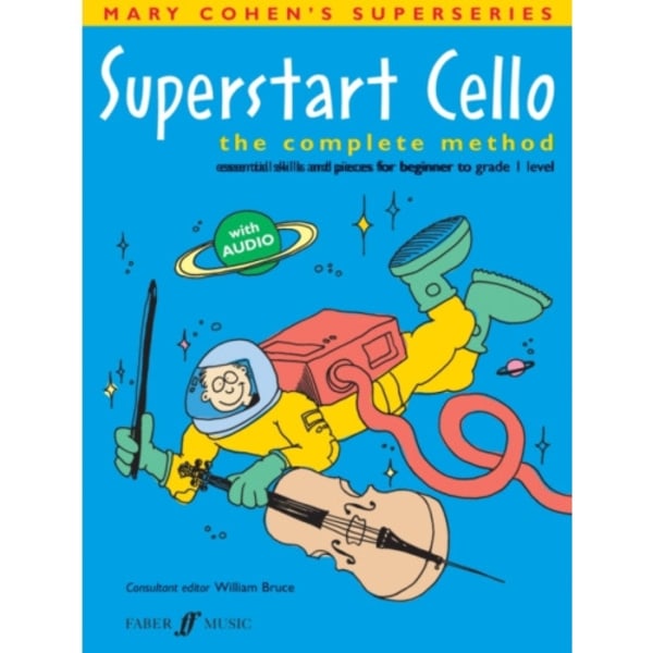 Superstart Cello (häftad, eng)