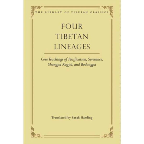 Four Tibetan Lineages (inbunden, eng)