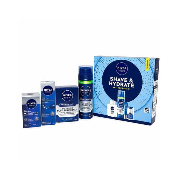 Giftset Nivea Men Shave & Hydrate 4pcs