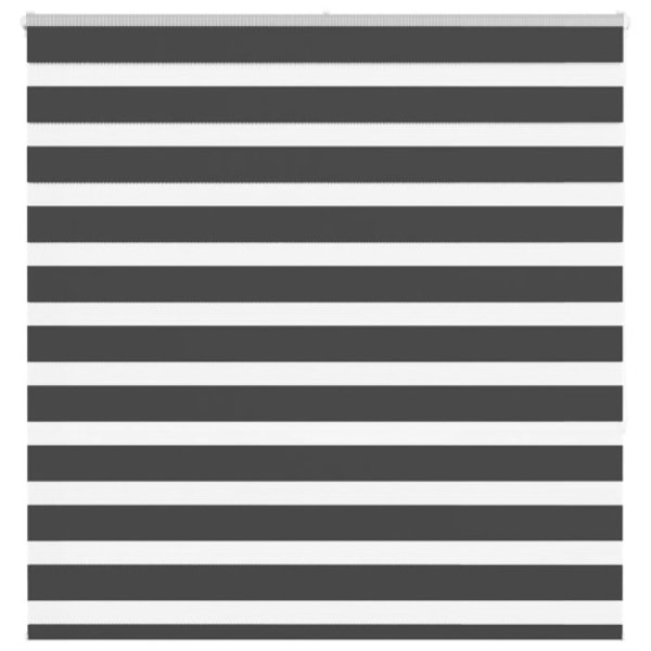 Rullgardin zebra svart 145x150 cm tyg bredd 140,9cm polyester