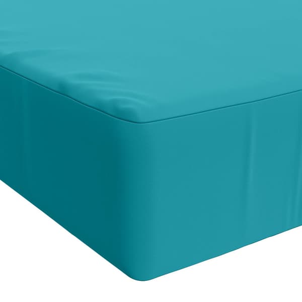 Sittkudde SOEST 100% Polyester Turkos 120 x 80 x 15 cm