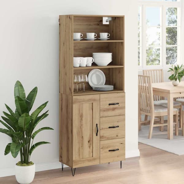 Skåp med låda 2 pcs Artisan Ek Konstruerat trä