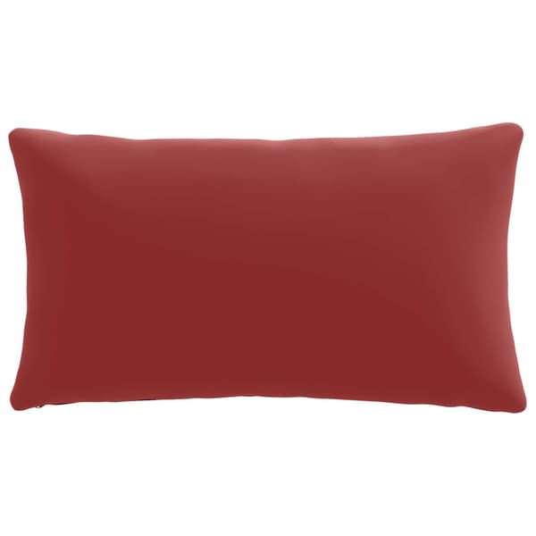 1-delad ryggkudde PUTTEN 100% Polyester Vinröd 80 x 40 x 15 cm
