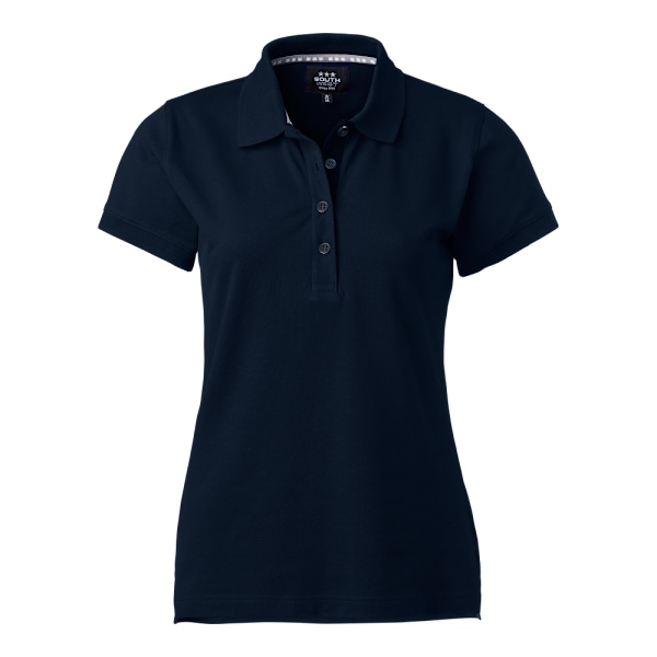 Marion solid Polo w Navy Female