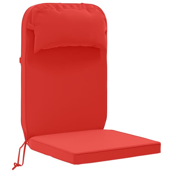 Solsängkudde 100% Polyester Röd 55 x 124 x 5 cm